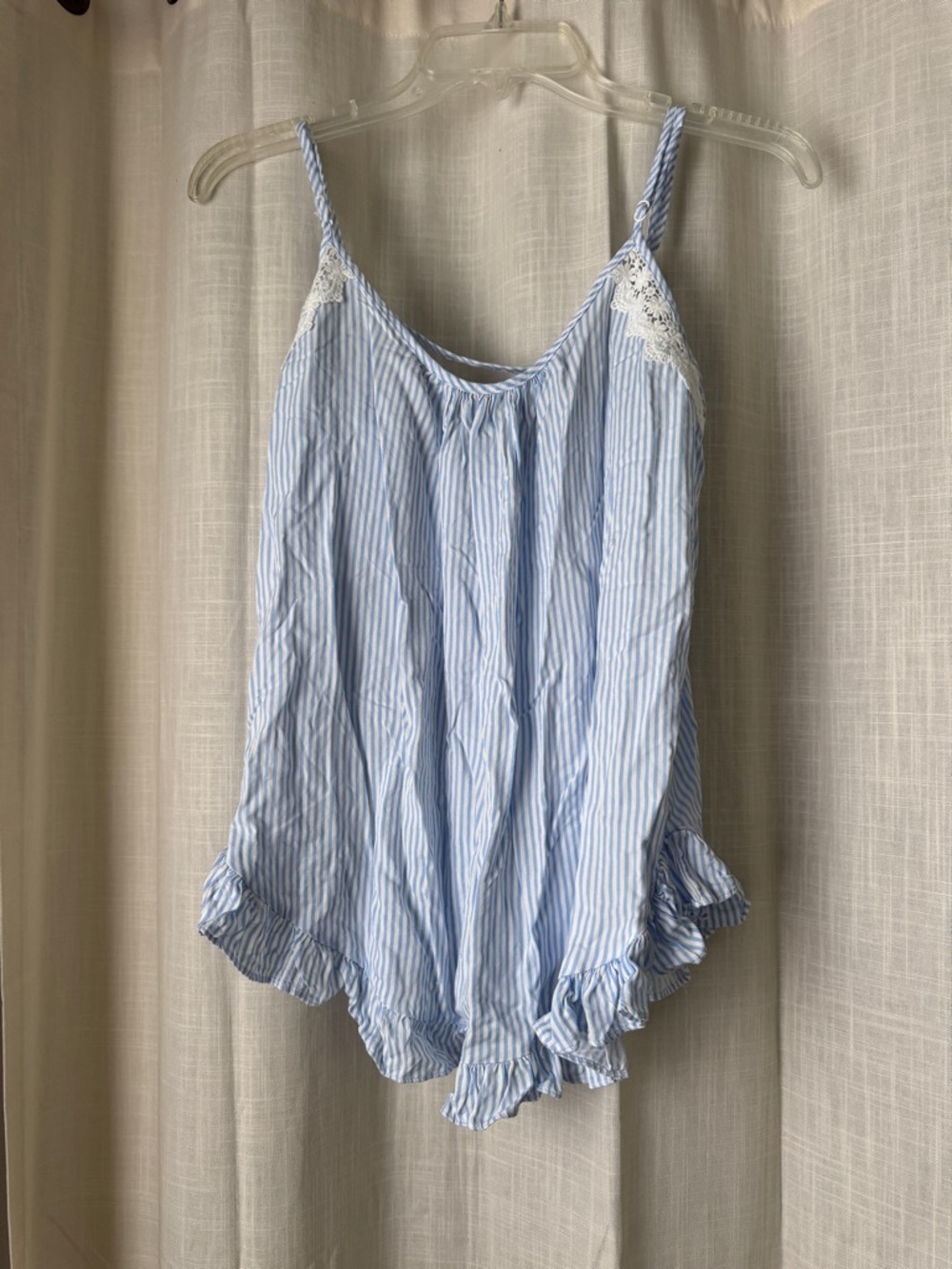 Ruffle Cami PJ top